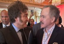 Javier Milei recibirá al nuevo embajador de los Estados Unidos, Peter Lamelas