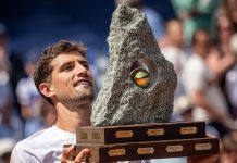 La historia del argentino Pedro Cachin, el trabajador silencioso del tenis que tuvo un festejo inolvidable en su título más importante